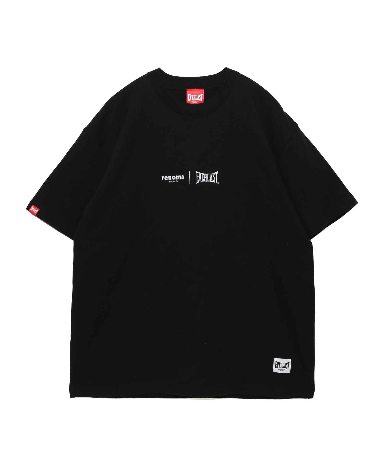renoma PARIS - 新品【renoma】ロゴ　半袖　モックネック　プルオーバー ブラック　Ｍ EVERLAST × renoma Tee