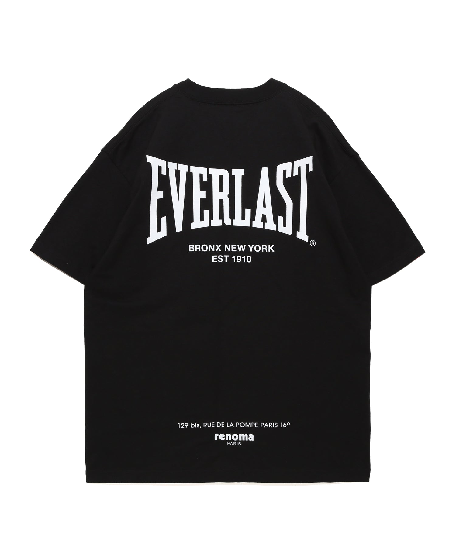 renoma PARIS - 新品【renoma】ロゴ　半袖　モックネック　プルオーバー ブラック　Ｍ EVERLAST × renoma Tee