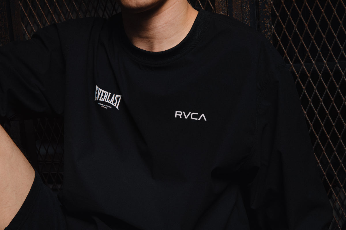 EVERLAST×RVCA CREW TEE
