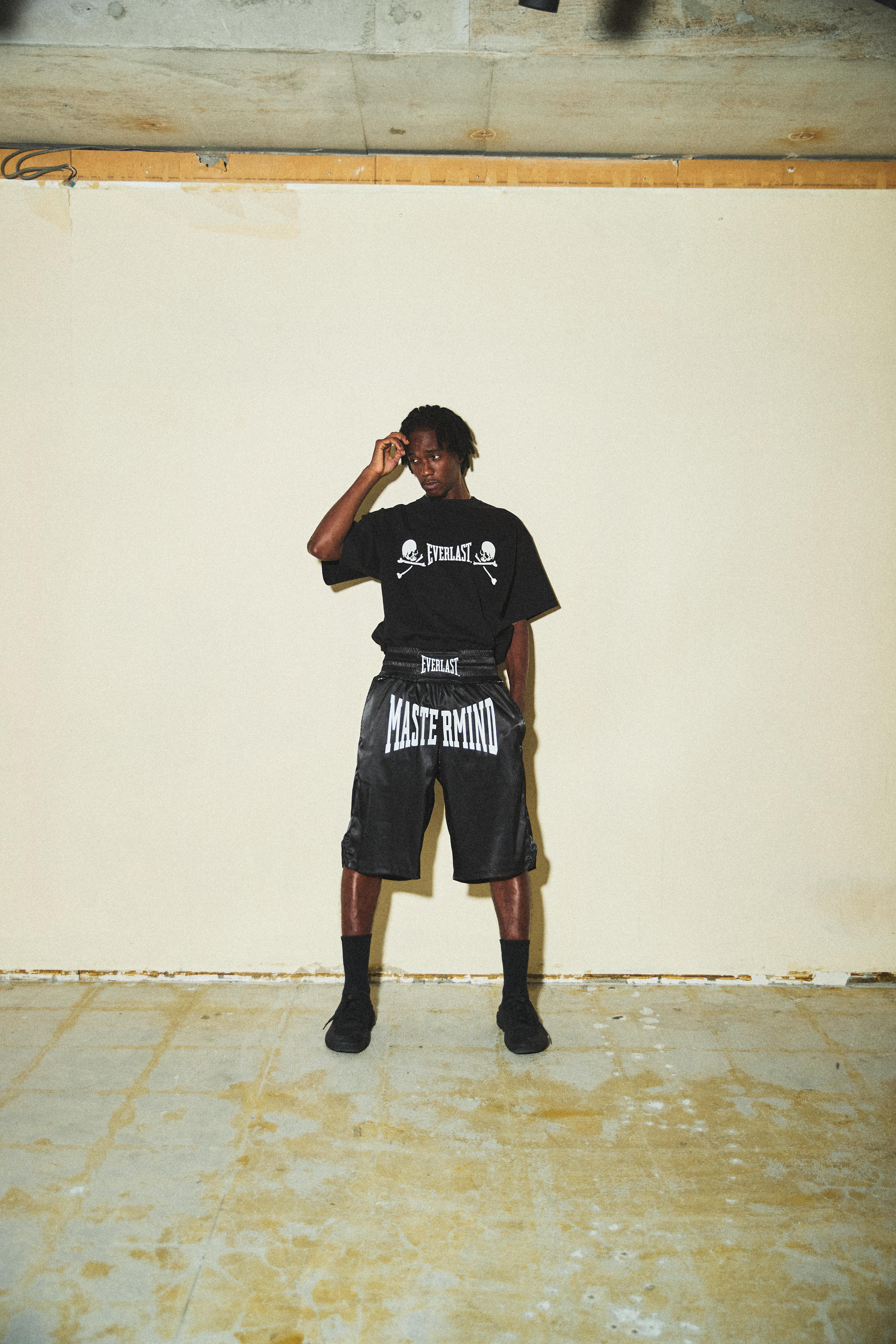 エクササイズグッズ EVERLAST MASTERMIND FOLDABLE TRAININGMAT EVERLAST × MASTERMIND WORLD FOLDABLE TRAINING MAT