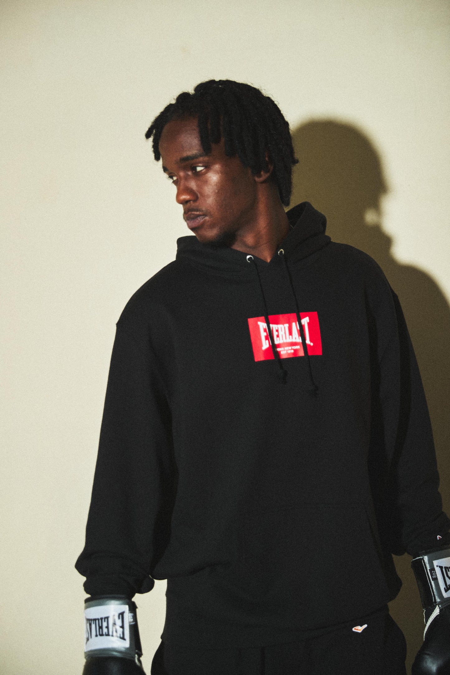 EVERLAST BOX RED LOGO Hoodie