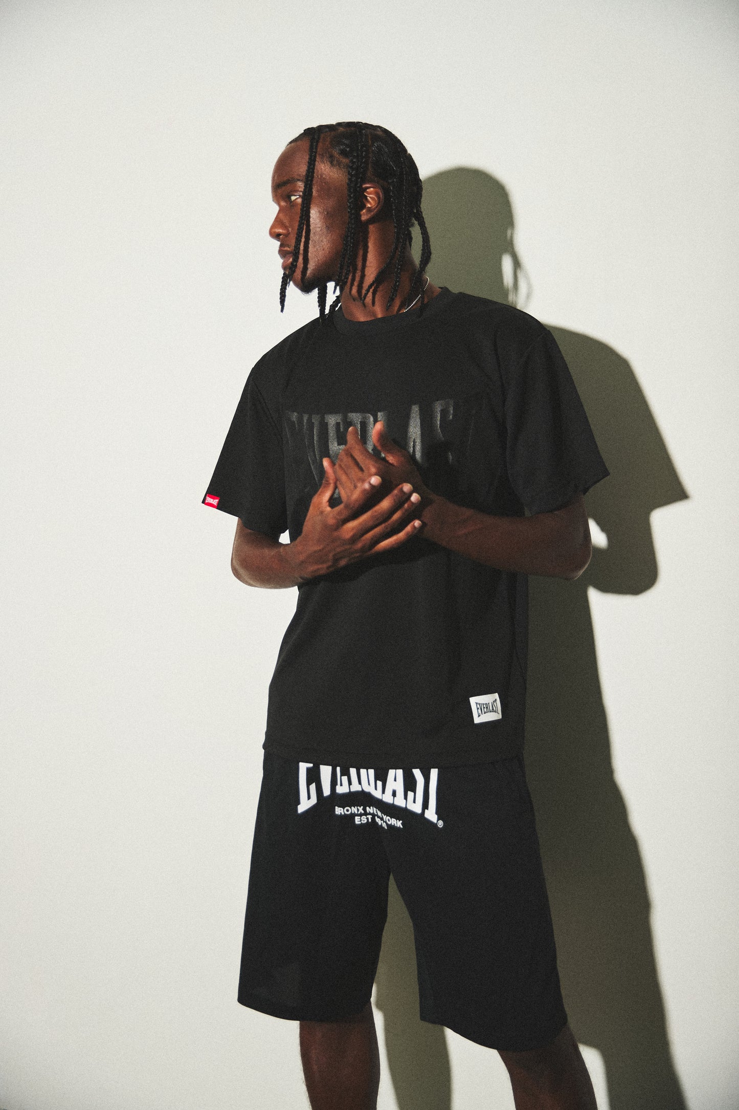 EVERLAST DRY shorts front logo