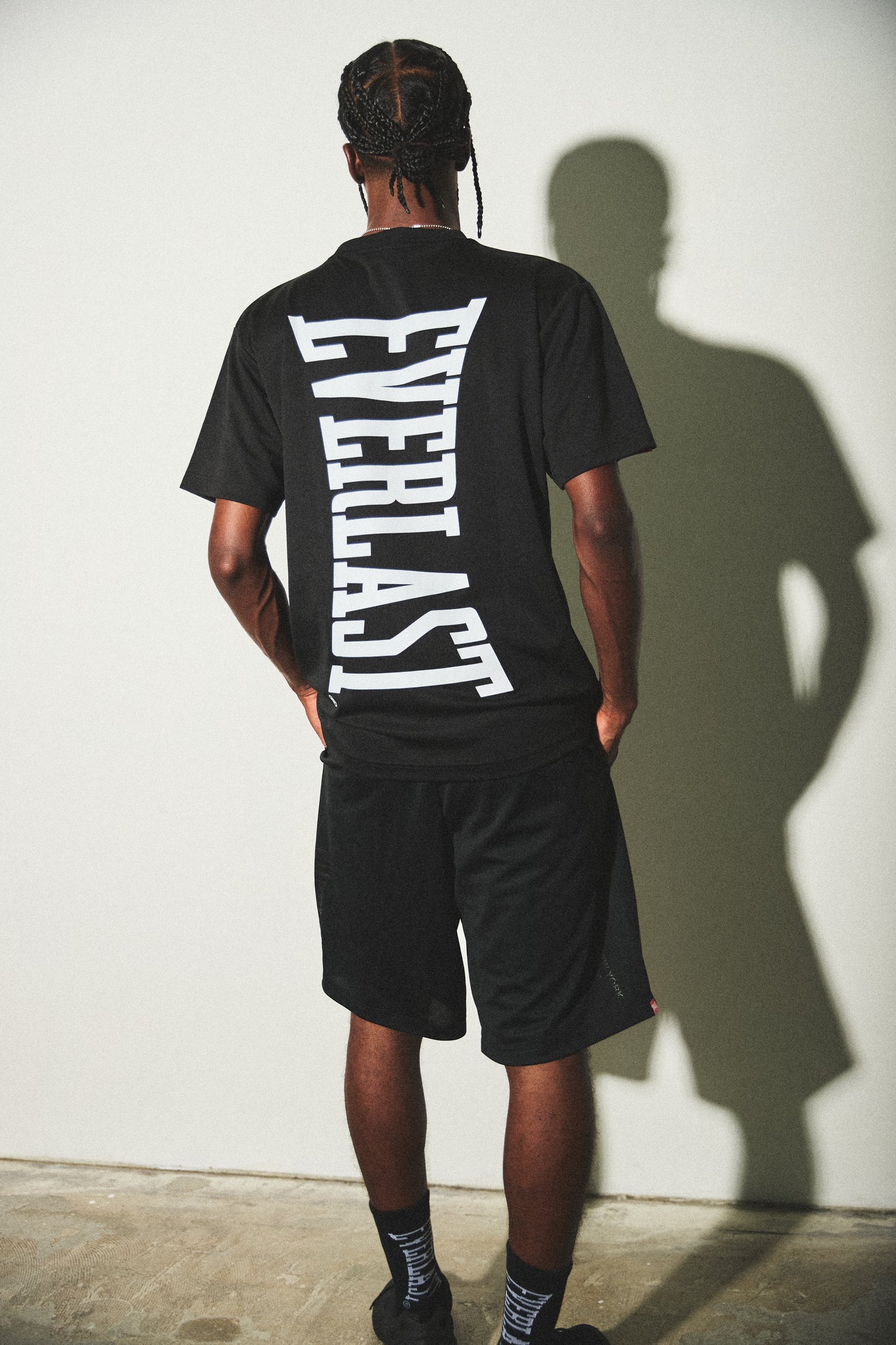 EVERLAST DRY TEE back logo