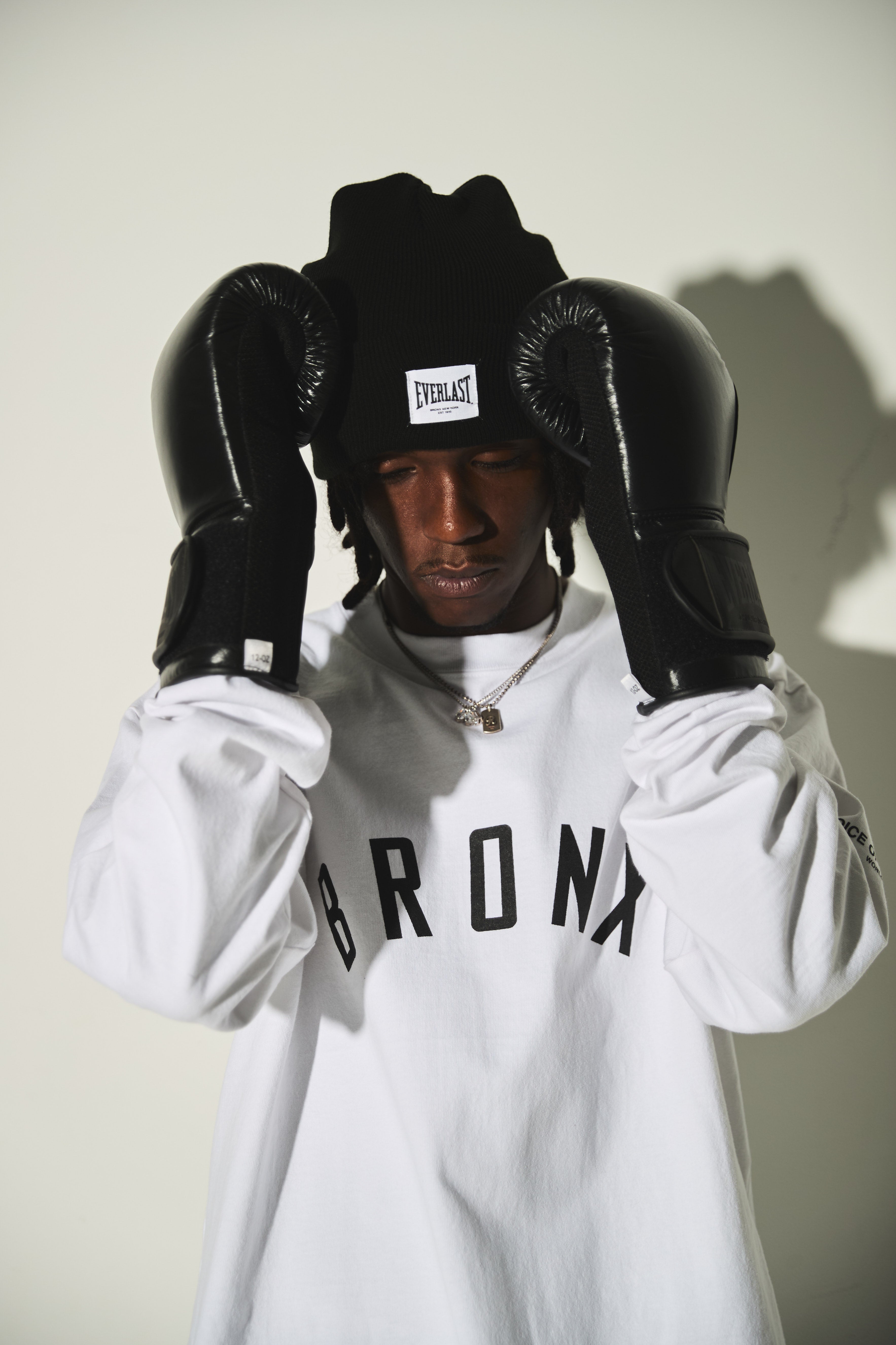 【美品】エバーラスト　NYC BRONX GYM セットアップ EVERLAST BRONX L/S TEE