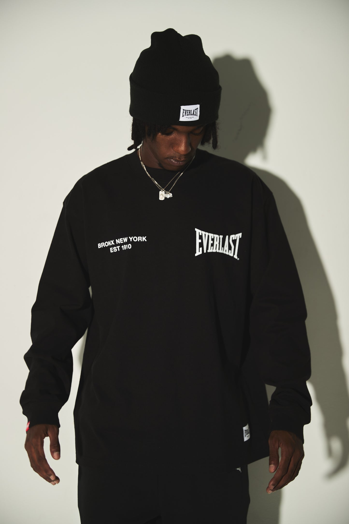 EVERLAST LOGO L/S TEE