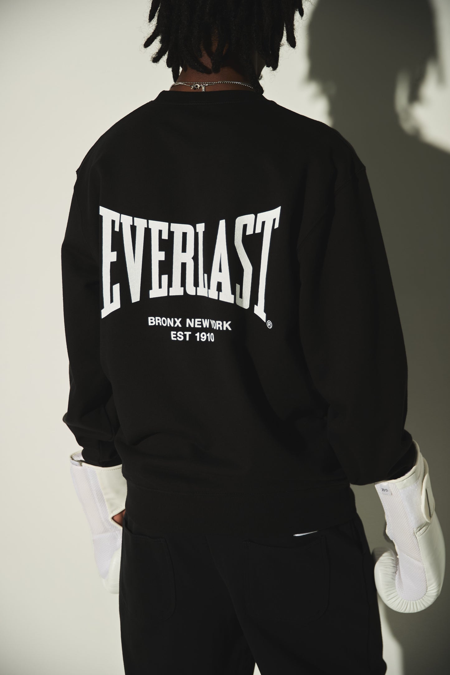 EVERLAST parallel LOGO C/N SWEAT
