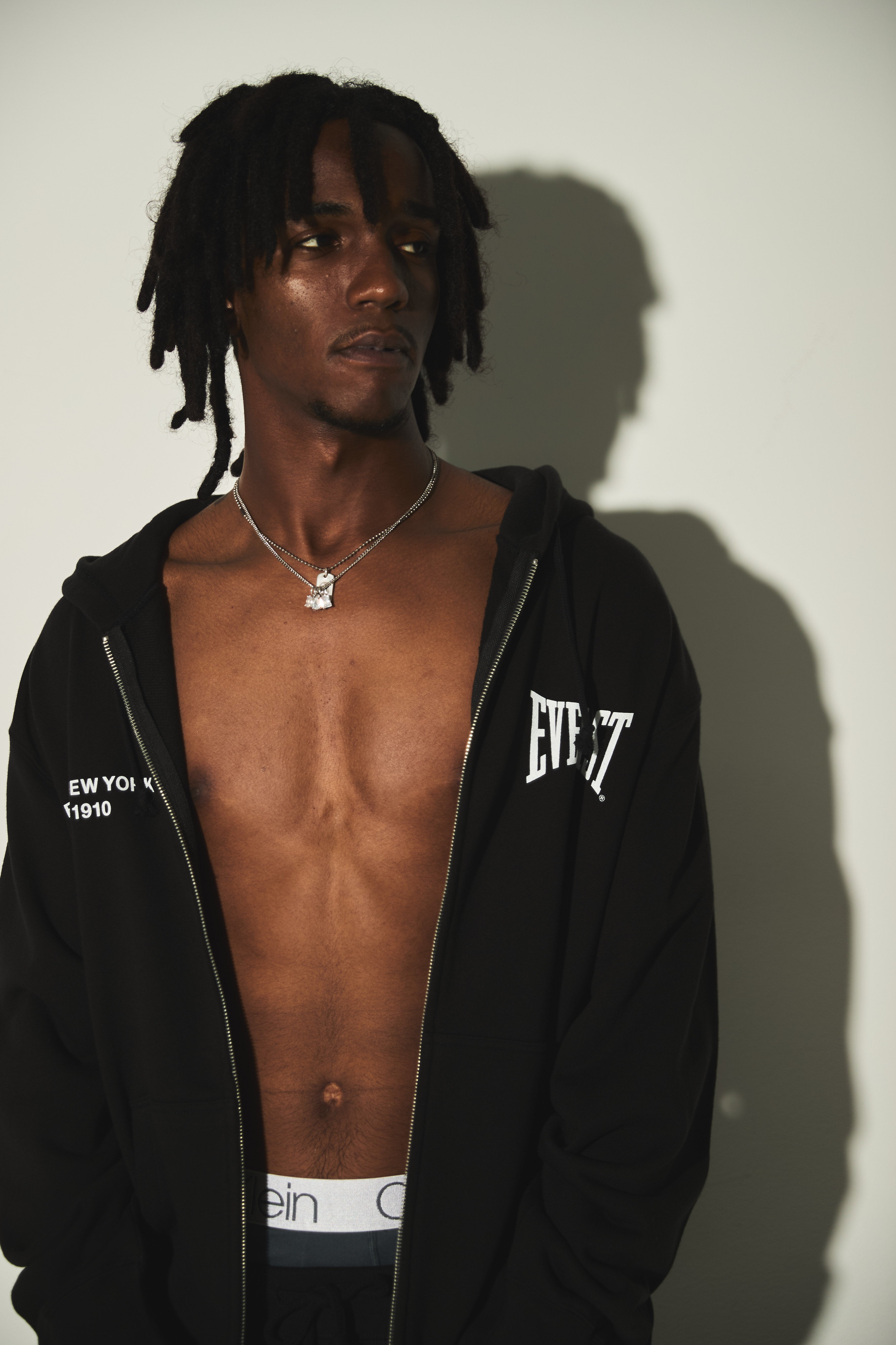 EVERLAST parallel LOGO ZIP HOODIE